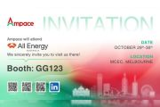 Ampace Showcases More Economical and Efficient Energy Solutions at All Energy Australia 2025