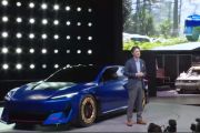 Subaru pamer dua konsep STI di JMS, satu listrik, satu bermesin bensin