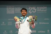 Lifter Husni persembahkan tiga emas untuk Indonesia dari ISG 2025