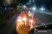 Ini kronologi penemuan dua anak tersesat di Jalan Tol Wiyoto Wiyono