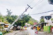 Enam rumah di Bima rusak diterjang angin kencang