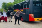 Brimob Jambi luncurkan bus sekolah gratis beri rasa aman pelajar