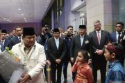 Prabowo disambut diaspora di Australia yang nyanyikan "Indonesia Raya"
