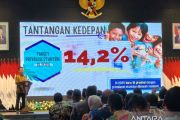 Wapres Gibran ajak kerja keroyokan capai target stunting 14,2 persen