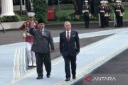 Indonesia's Prabowo welcomes Jordan King at Merdeka Palace