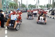 140 becak listrik bantuan Presiden disalurkan ke warga kota Tangerang