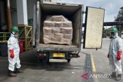 Satgas musnahkan 494 kotak berisi udang terkontaminasi Cesium-137