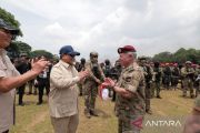 Prabowo-Raja Abdullah II saksikan demonstasi drone tentara RI-Yordania