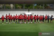 Resmi, timnas Indonesia hadapi Saint Kitts dan Nevis pada 27 Maret