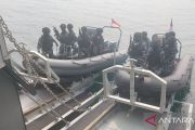 Personel KRI Bung Hatta gladi bersih simulasi penyergapan kapal