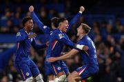 Chelsea menang telak 3-0 atas 10 pemain Barcelona