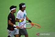 Dua ganda putra Indonesia bersiap lakoni semifinal tenis SEA Games