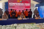 Pengungkapan kasus penyelundupan 60 kg sabu asal Malaysia di Sulteng