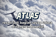 Atlas resmi jadi bagian sayap udara di langit Indonesia!