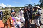 Distribusi bantuan ke lokasi terisolir di Agam