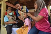 Pelayanan kesehatan bagi korban banjir di Padang