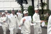 Atlet kontingen SEA Games sambangi Istana jelang dilepas Presiden