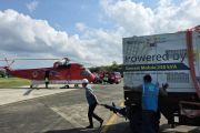 PLN airlifts generator to maintain hospital services in Central Aceh