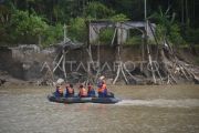 Pencarian korban hilang di hilir sungai Batang Anai