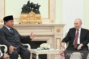 Bertemu Prabowo, Putin: Rusia siap bantu Indonesia kembangkan PLTN