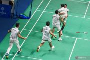 Indonesia sabet emas bulu tangkis beregu putra SEA Games 2025