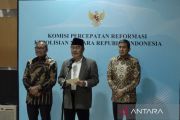 Komisi Reformasi Polri dijadwalkan audiensi dengan eks-Kapolri Rabu