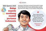 SEA Games 2025: Balap sepeda sumbang medali pertama Indonesia