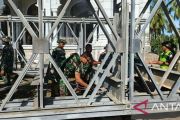 TNI AD percepat pembangunan jembatan darurat di Aceh