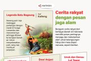 Cerita rakyat dengan pesan jaga alam