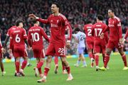 Gol Ekitike dan "assist" Salah bawa Liverpool menang 2-0 atas Brighton