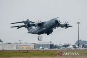 A400M ke dua milik TNI AU uji coba terbang di Spanyol