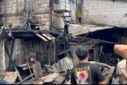 Maling TV ambil kesempatan saat kebakaran landa tiga rumah di Gropet