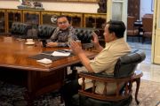 Prabowo-Dasco bertemu bahas stabilitas ekonomi dan pemulihan bencana