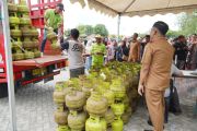 Pertamina: Operasi pasar di Aceh salurkan 14.560 tabung LPG 3 kg