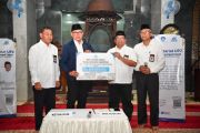 DKM Masjid Baitul Tholibin salurkan Rp100 juta peduli bencana Sumatera