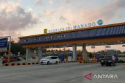 Kenaikan volume kendaraan di tol Manado-Bitung diprediksi 23 Desember