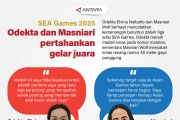 SEA Games 2025: Odekta dan Masniari pertahankan gelar juara