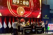 IPO Superbank tembus ARA, naik 24,41 persen ke level Rp790