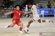 Futsal putri Indonesia harus puas berkalung medali perak SEA Games