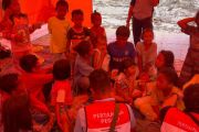 BNPB-Pertamina ajak anak-anak Aceh Tamiang main dan lepas trauma
