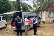KAI Sumut salurkan bantuan pada masyarakat terdampak banjir di Aceh