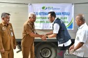 Wagub Sumut terima bantuan Rp650 juta dari BPJS Ketenagakerjaan