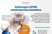 Dukungan APBN untuk bencana Sumatera