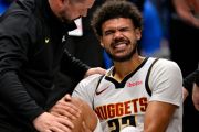 Nuggets lega Cameron Johnson terhindar dari cedera lutut serius