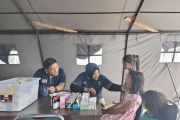 Polri gelar bakti kesehatan di Sumbar tangani penyakit pascabencana
