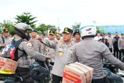 Polri kerahkan personel dan alat berat tangani bencana di Aceh Utara