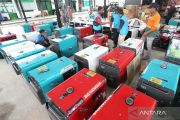 Bantuan seribu genset untuk 224 desa yang belum bisa dialiri  listrik di Aceh