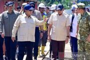 Presiden apresiasi TNI/Polri bertugas pemulihan pascabencana Tapsel