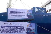 Pelni kirim 15 peti kemas bantuan bagi korban bencana di Sumatera
