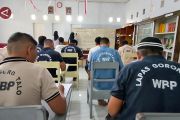 Bangun masa depan baru, warga binaan Lapas Gorontalo ikut ujian